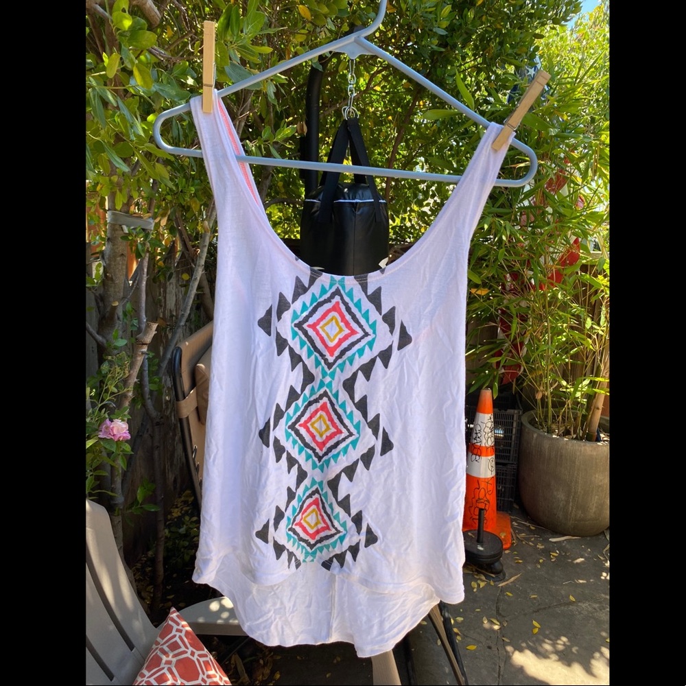 Billabong x-back tank sz s